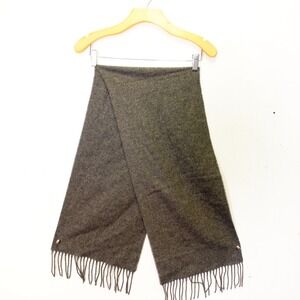 Cashmink Scarf V Fraas Black Shawl Cozy Wrap Rectangle Fringe Unisex